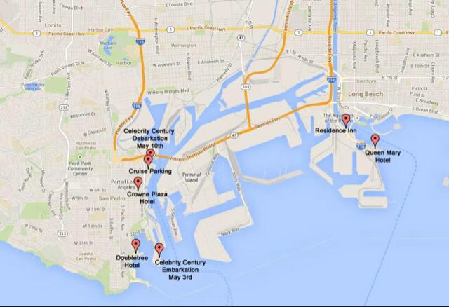 Hotel map Couples Cruise