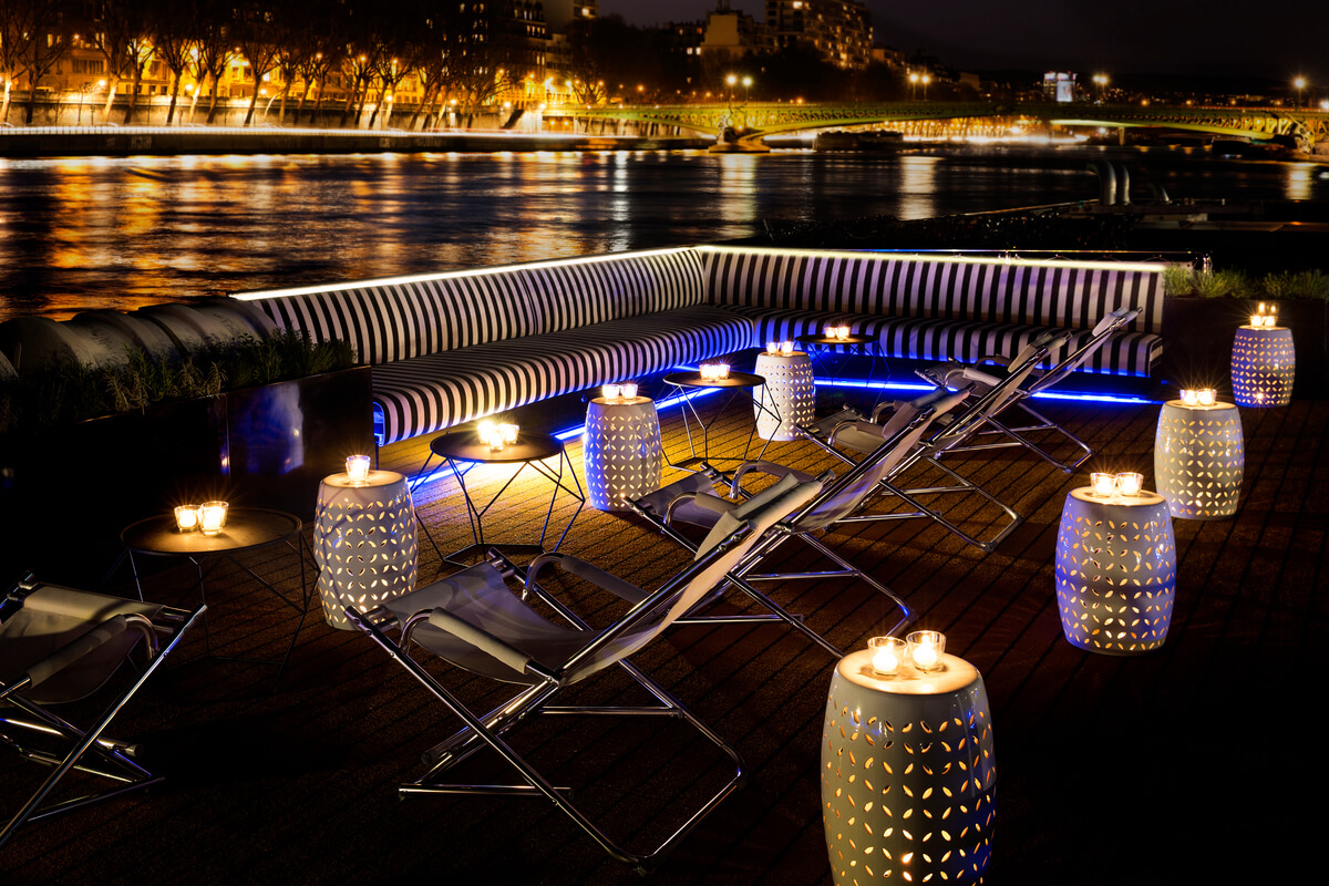 2023 Rockstar Rhine River Cruise Rooftop Bar