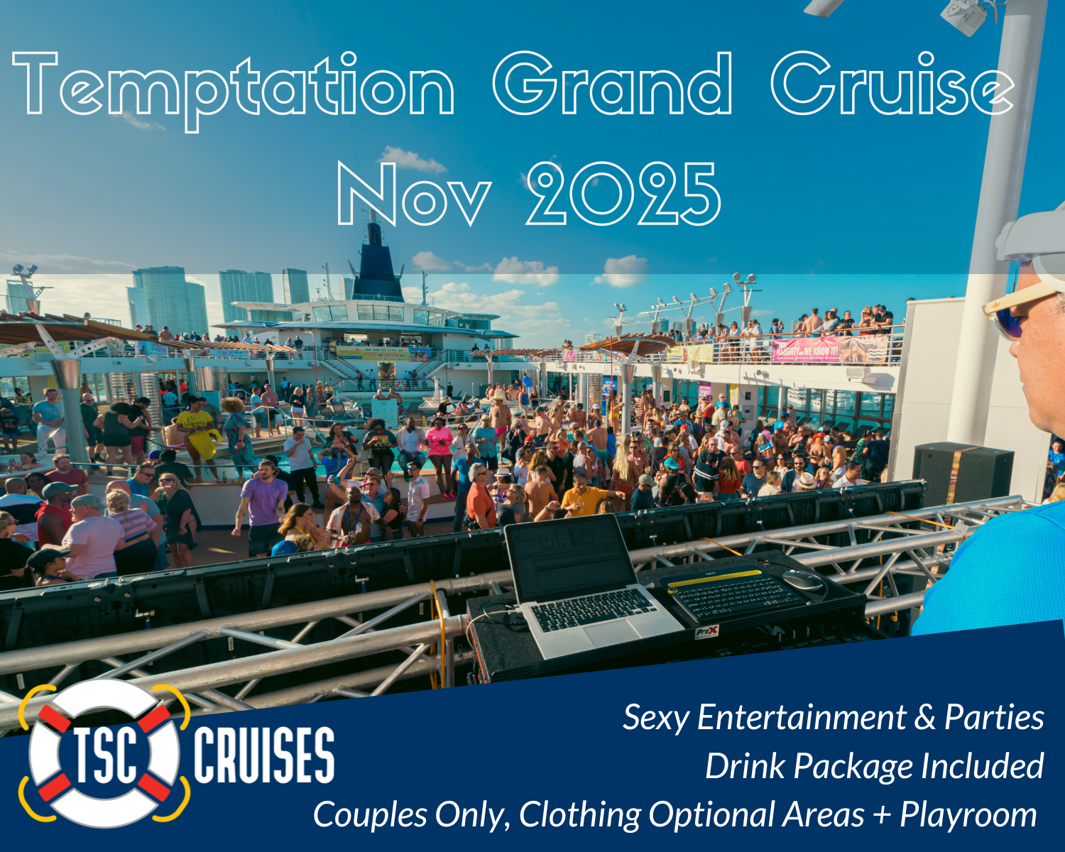 Temptation Grand Cruise November 2025 theswingercruise.com