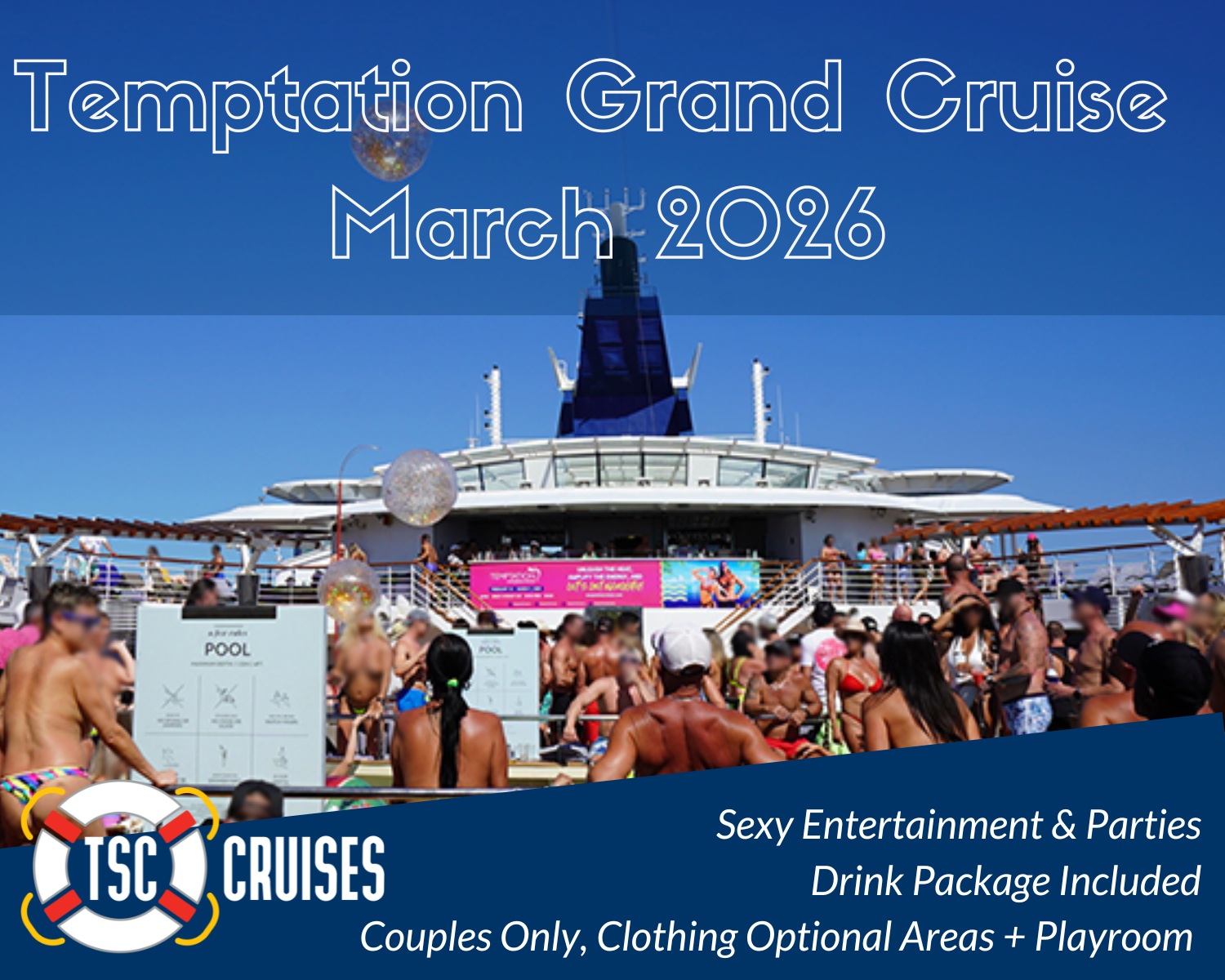 Temptation Grand Cruise March 2026 theswingercruise.com