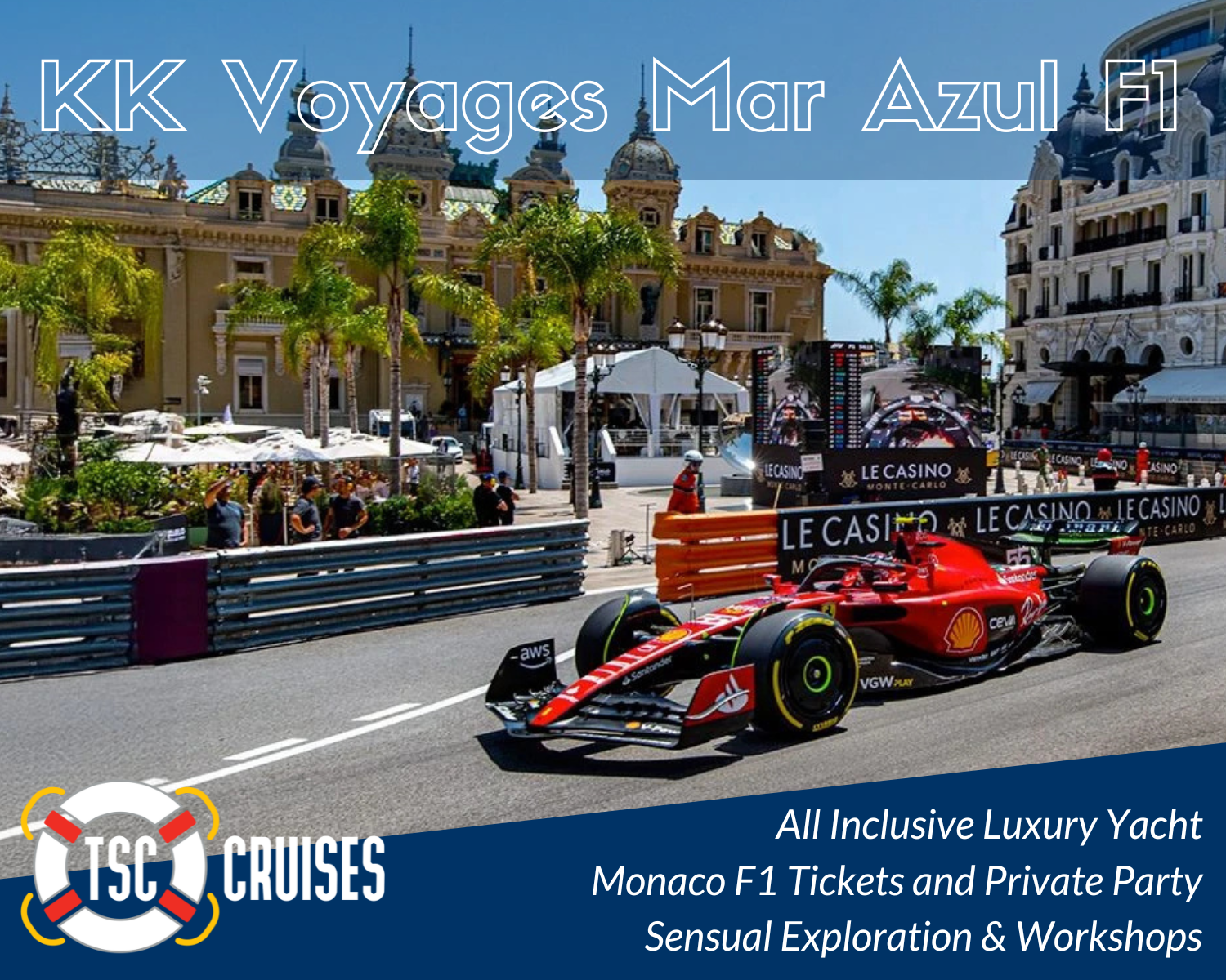 KK Signature Voyages Mar Azul F1 2028 The Swinger Cruise